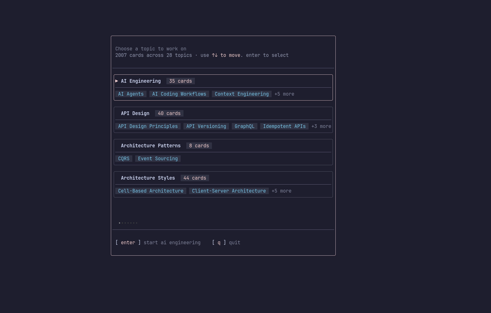 I Built a Flashcard App in Go (And Learned Go, AI Prompting, and Spaced Repetition Along the Way)